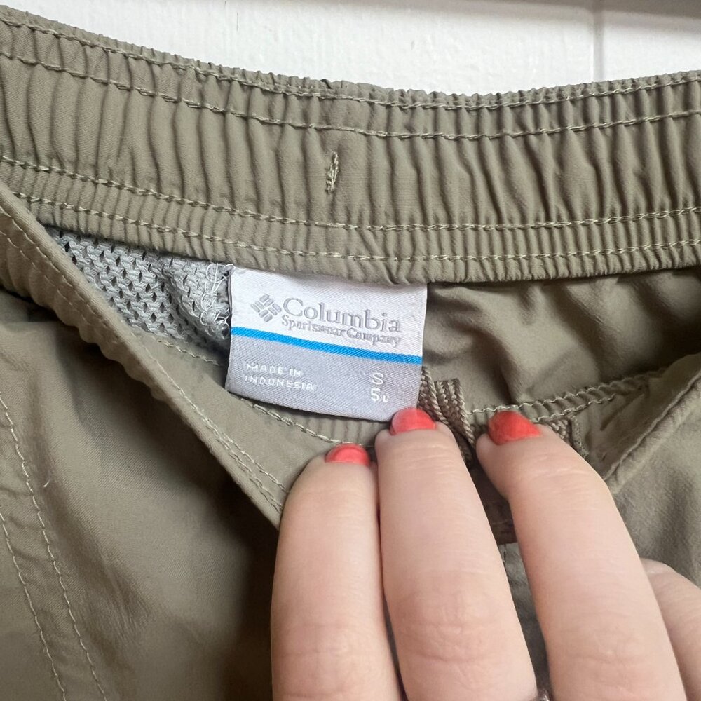 Columbia Women's Sandy River Shorts Tan/Tusk Color Size Small - Picture 4 of 14
